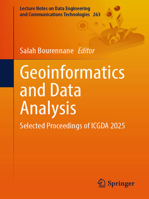 cover image of Geoinformatics and Data Analysis